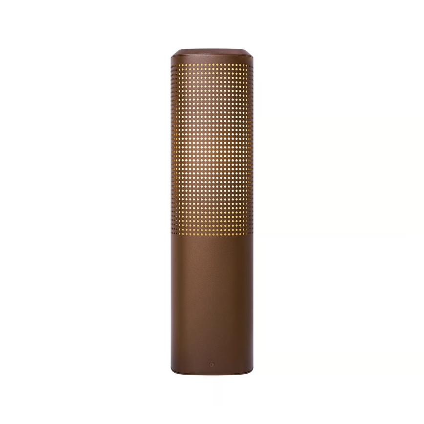 Nordlux - Candeeiro de exterior SIDARA 1xE27/15W/230V IP44 45 cm castanho