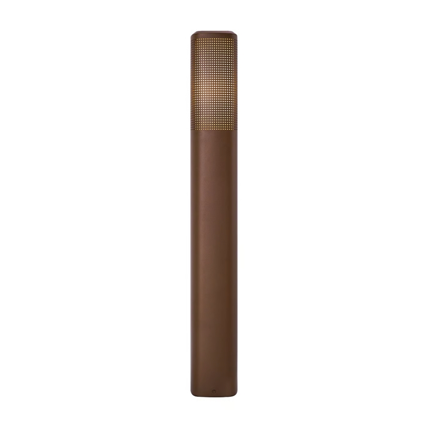 Nordlux - Candeeiro de exterior SIDARA 1xE27/15W/230V IP44 95 cm castanho