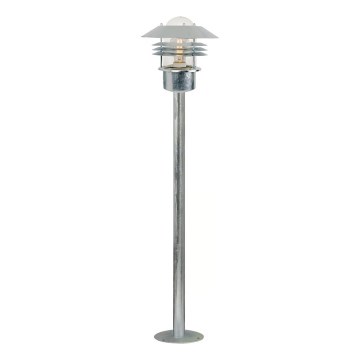 Nordlux - Candeeiro de exterior VEJERS 1xE27/60W/230V IP54 prateado