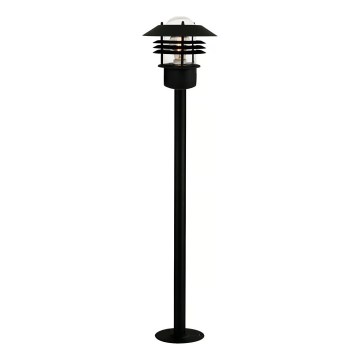 Nordlux - Candeeiro de exterior VEJERS 1xE27/60W/230V IP54 preto 92 cm