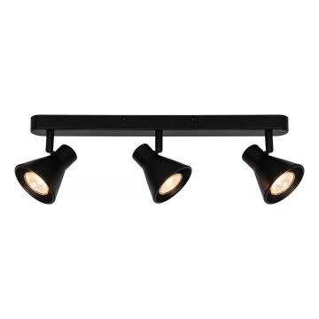 Nordlux - Candeeiro de focos EIK 3xGU10/35W/230V preto
