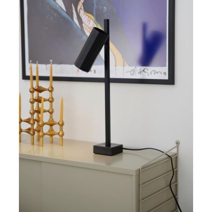 Nordlux - Candeeiro de mesa ALANIS 1xGU10/15W/230V preto