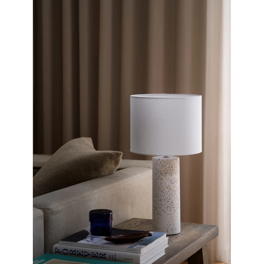Nordlux - Candeeiro de mesa ANTIGA 1xE27/60W/230V branco