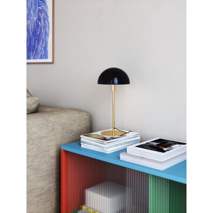 Nordlux - Candeeiro de mesa ELLEN 1xE14/40W/230V dourado/preto