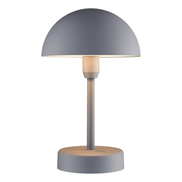 Nordlux - Candeeiro de mesa exterior recarregável LED dimerizável ELLEN LED/2,8W/3,7V IP44 2200 mAh cinzento