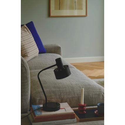 Nordlux - Candeeiro de mesa MATIS 1xE27/15W/230V preto