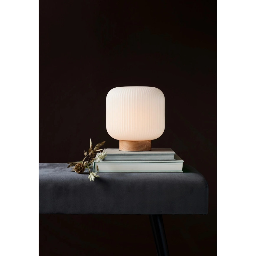 Nordlux - Candeeiro de mesa MILFORD 1xE27/40W/230V bege