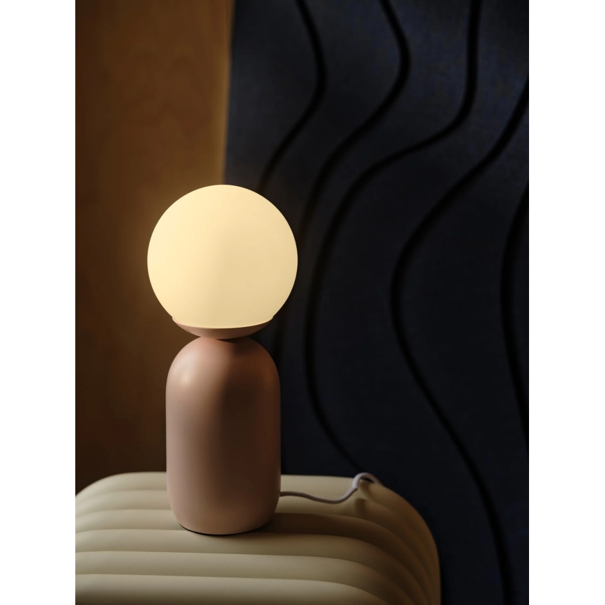 Nordlux - Candeeiro de mesa NOTTI 1xE14/25W/230V rosa
