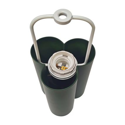 Nordlux - Candeeiro de mesa SANDRO 1xE27/15W/230V verde