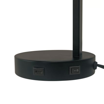 Nordlux - Candeeiro de mesa WILMER 1xE14/40W/230V preto
