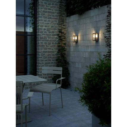 Nordlux - Candeeiro de parede exterior LUCHY 1xE27/10W/230V IP44