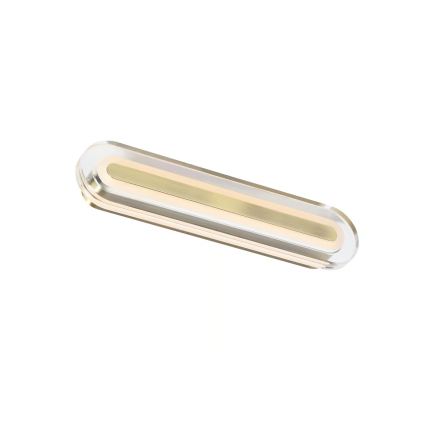Nordlux - Candeeiro de parede LED para casa de banho CAVARA LED/11W/230V 3000/4000K IP44 latão