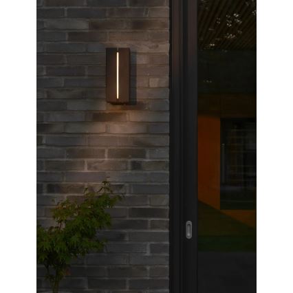 Nordlux - Candeeiro de parede para exterior CLARINI 2xE27/15W/230V IP54