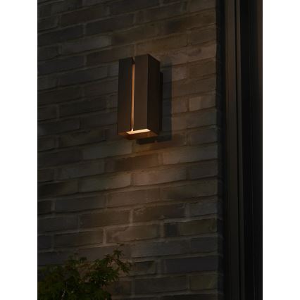 Nordlux - Candeeiro de parede para exterior CLARINI 2xE27/15W/230V IP54