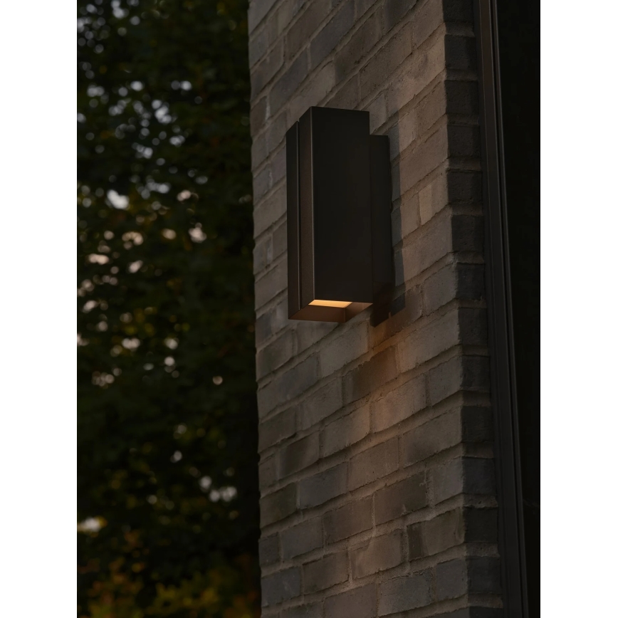 Nordlux - Candeeiro de parede para exterior CLARINI 2xE27/15W/230V IP54