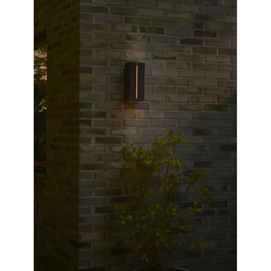 Nordlux - Candeeiro de parede para exterior CLARINI 2xE27/15W/230V IP54