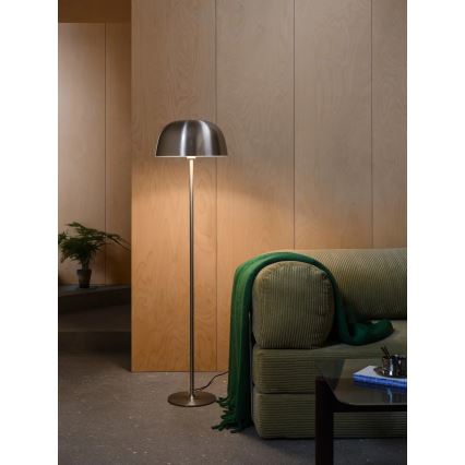 Nordlux - Candeeiro de pé CERA 1xE27/40W/230V cromado mate
