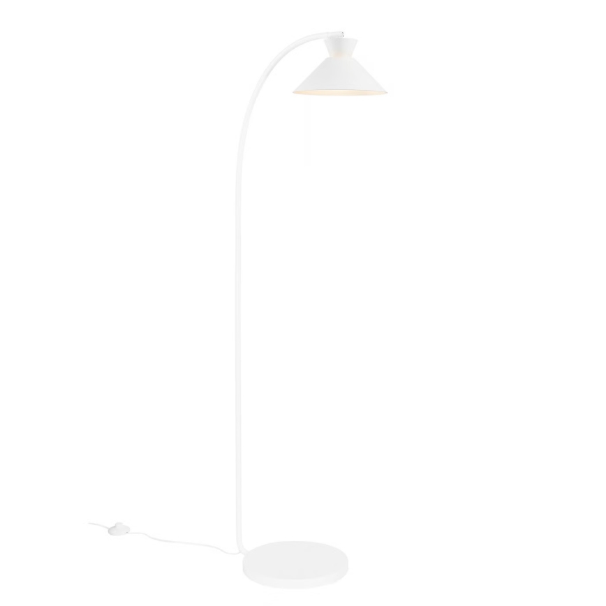 Nordlux - Candeeiro de pé DIAL 1xE27/10W/230V branco 150 cm