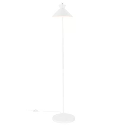 Nordlux - Candeeiro de pé DIAL 1xE27/10W/230V branco 150 cm