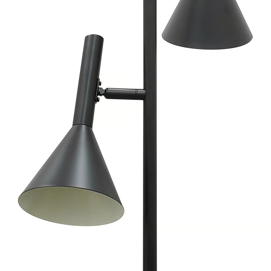 Nordlux - Candeeiro de pé KELVIS 2xGU10/12W/230V preto