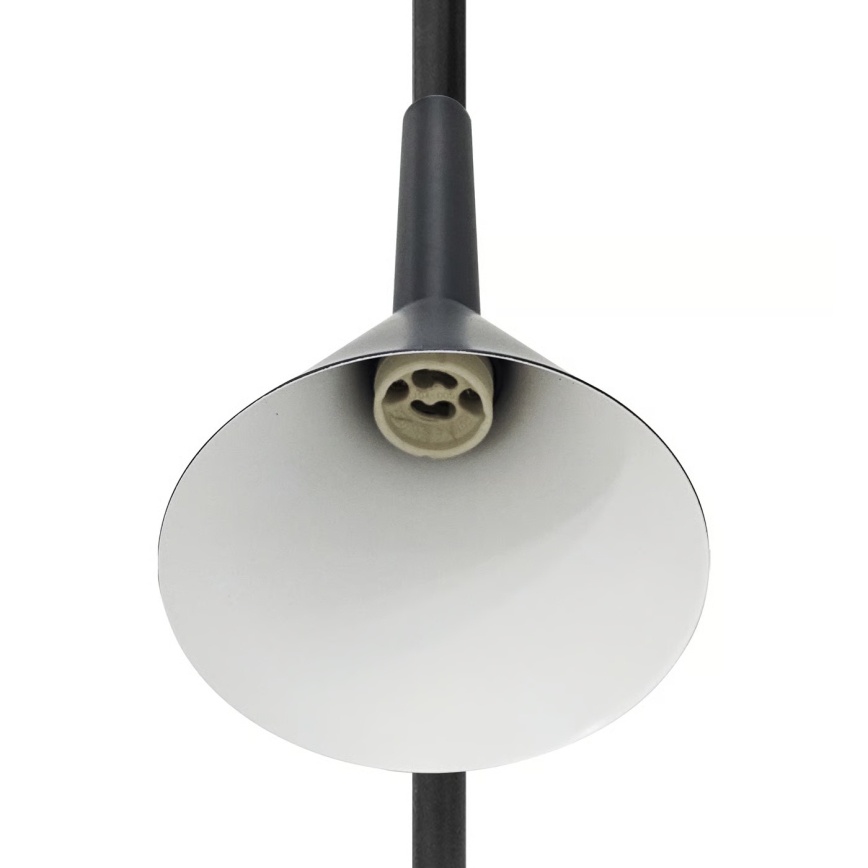 Nordlux - Candeeiro de pé KELVIS 2xGU10/12W/230V preto