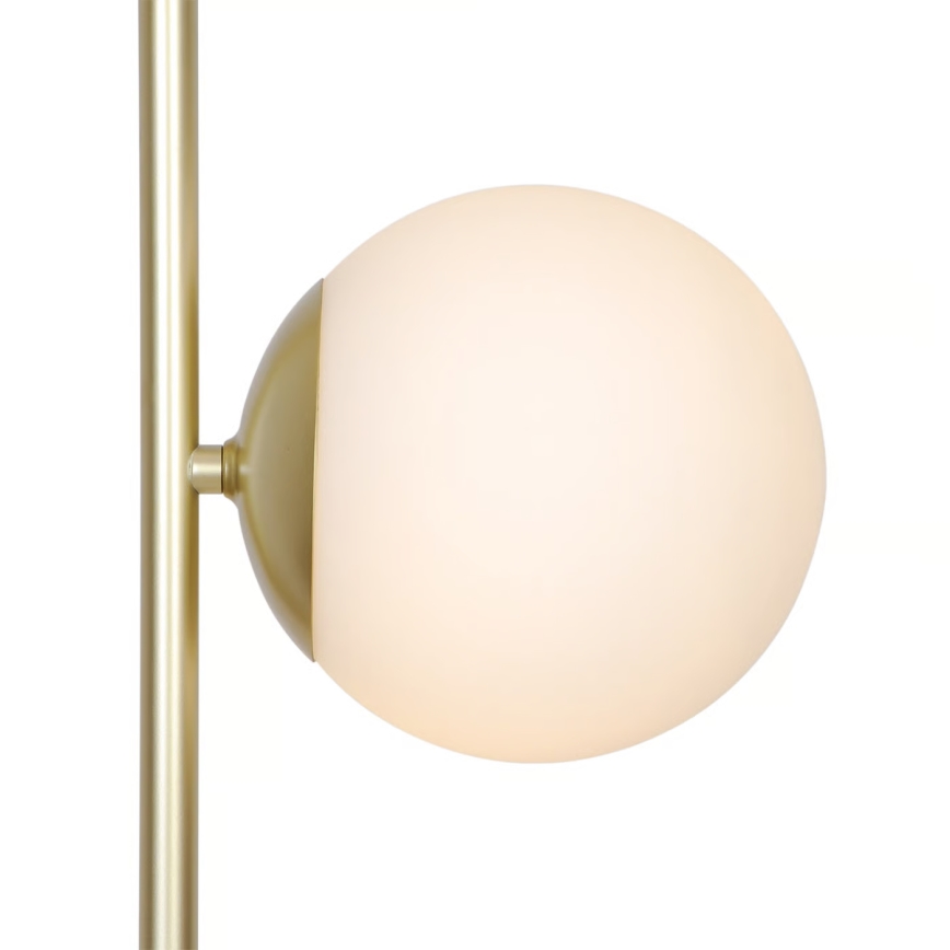 Nordlux - Candeeiro de pé LILLY 3xE14/10W/230V latão