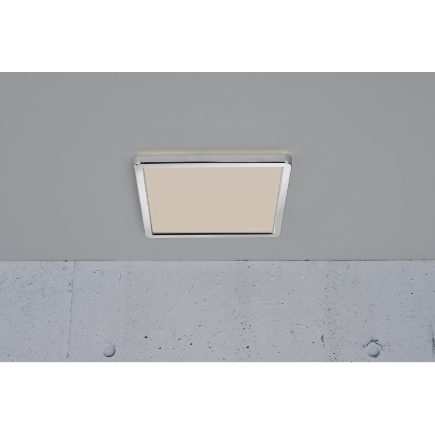 Nordlux - Candeeiro de teto LED dimerizável para casa de banho OJA LED/14,5W/230V 3000/4000K IP54 30x30 cm