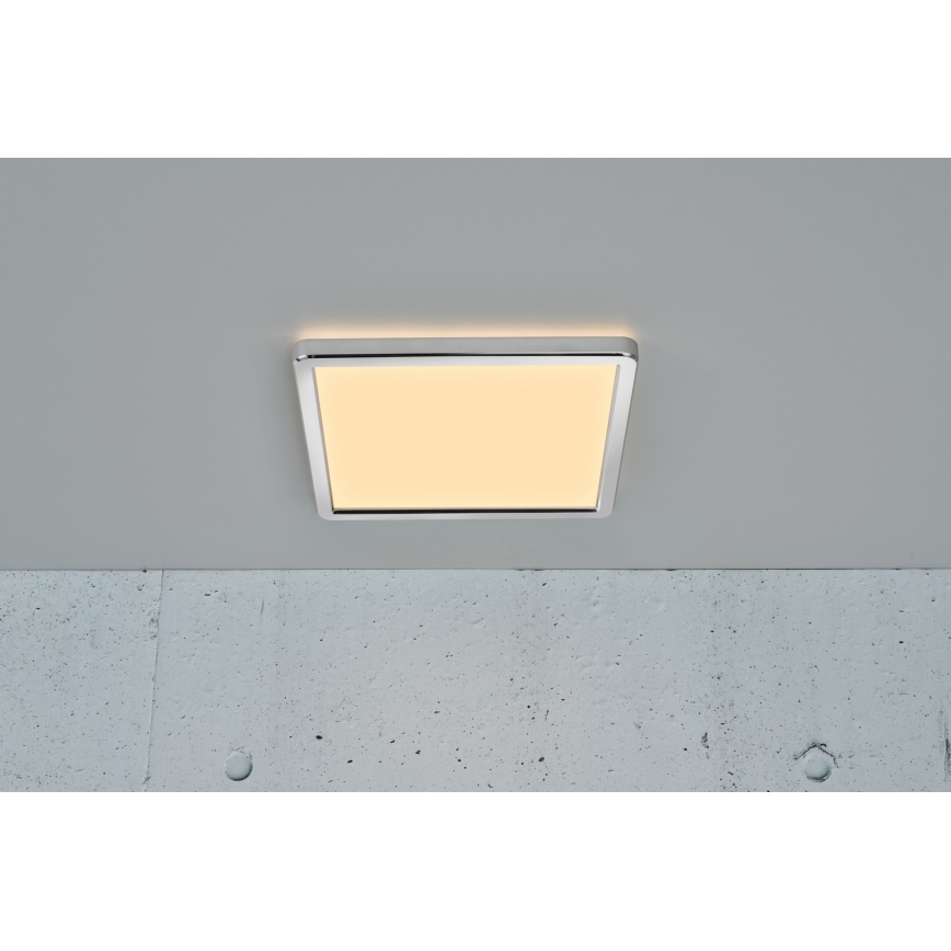 Nordlux - Candeeiro de teto LED dimerizável para casa de banho OJA LED/14,5W/230V 3000/4000K IP54 30x30 cm