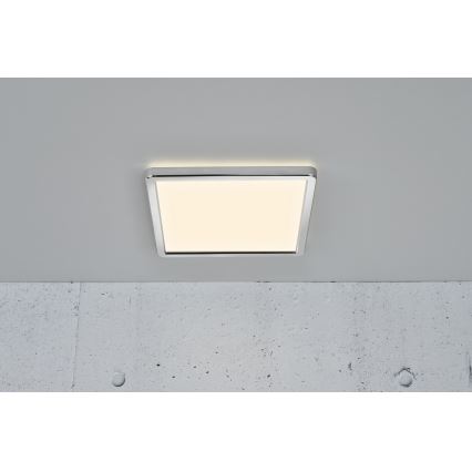 Nordlux - Candeeiro de teto LED dimerizável para casa de banho OJA LED/14,5W/230V 3000/4000K IP54 30x30 cm