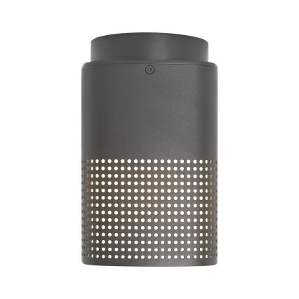 Nordlux - Candeeiro de teto exterior SIDARA 1xE27/15W/230V IP54 antracite