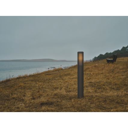 Nordlux - Candeeiro exterior ALUDRA 1xE27/15W/230V IP44 antracite 95,4 cm