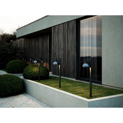 Nordlux - Candeeiro exterior ARKI 1xE27/20W/230V IP54 100 cm preto
