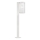 Nordlux - Candeeiro exterior COUPAR 1xE27/25W/230V IP54 80 cm branco
