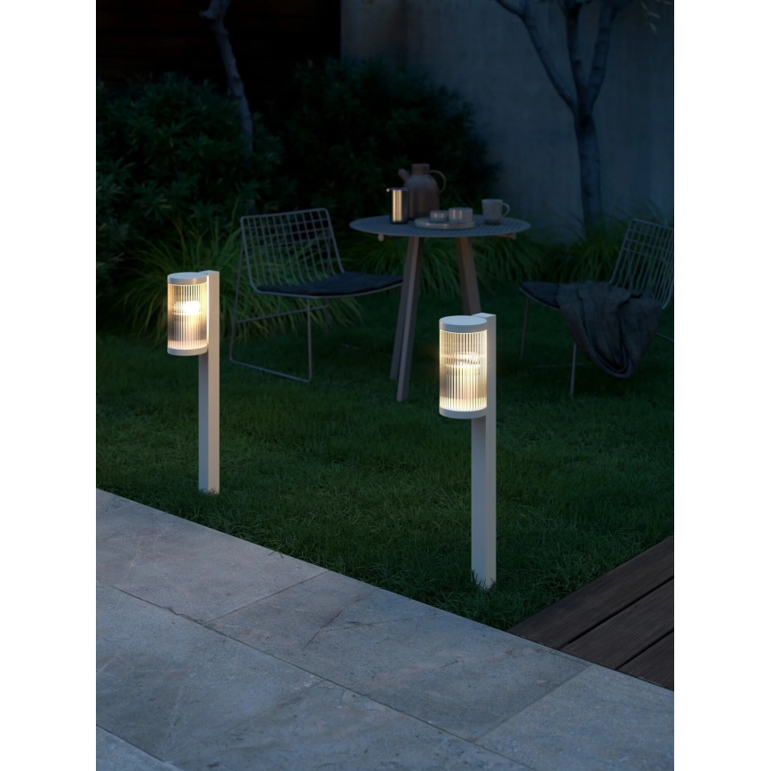 Nordlux - Candeeiro exterior COUPAR 1xE27/25W/230V IP54 80 cm branco