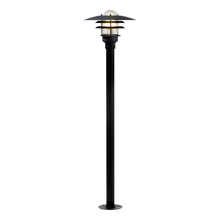 Nordlux - Candeeiro exterior LONSTRUP 1xE27/60W/230V IP44 preto 116 cm
