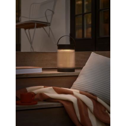 Nordlux - Candeeiro solar COUPAR LED/3,2W/3,7V preto