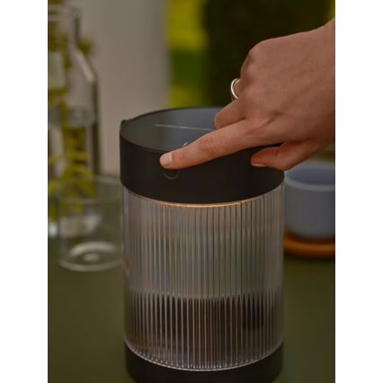 Nordlux - Candeeiro solar COUPAR LED/3,2W/3,7V preto