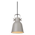 Nordlux - Candeeiro suspenso ADRIAN 1xE27/25W/230V diâmetro 16 cm cinzento