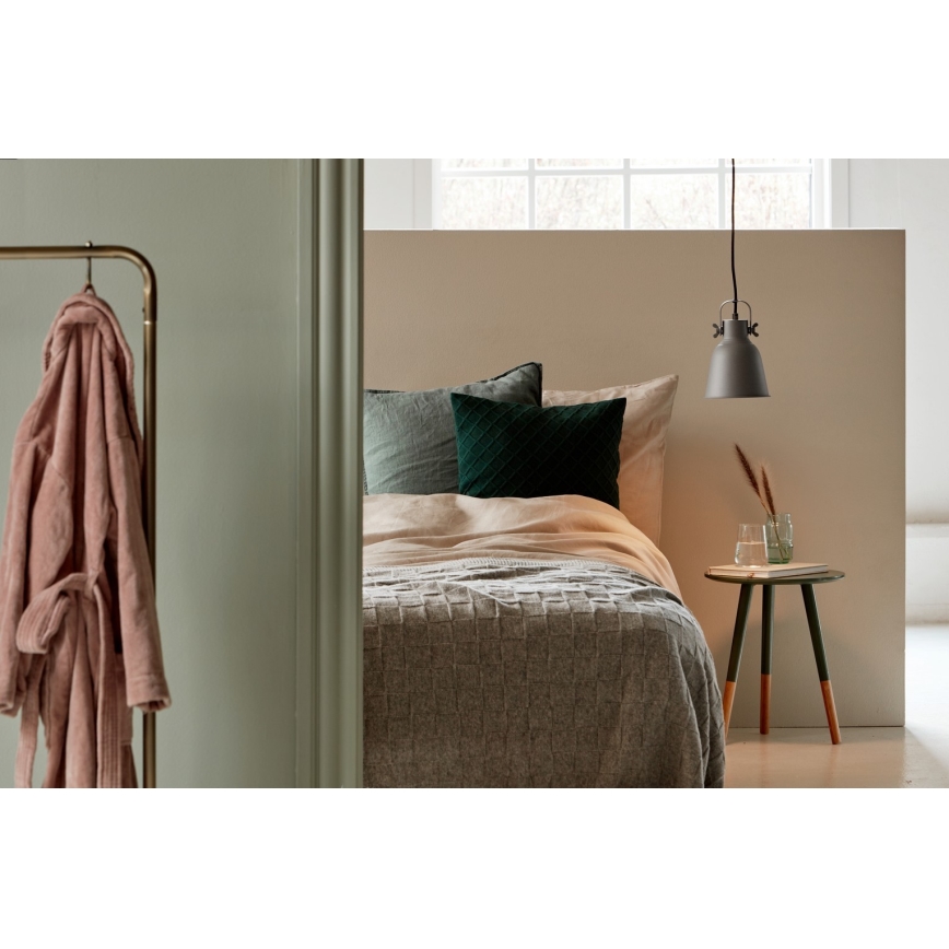 Nordlux - Candeeiro suspenso ADRIAN 1xE27/25W/230V diâmetro 25 cm cinzento