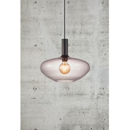 Nordlux - Candeeiro suspenso ALTON 1xE27/60W/230V preto
