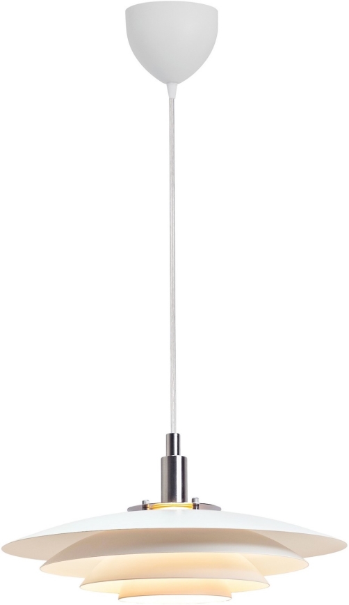 Nordlux - Candeeiro suspenso BRETAGNE 1xG9/25W/230V branco