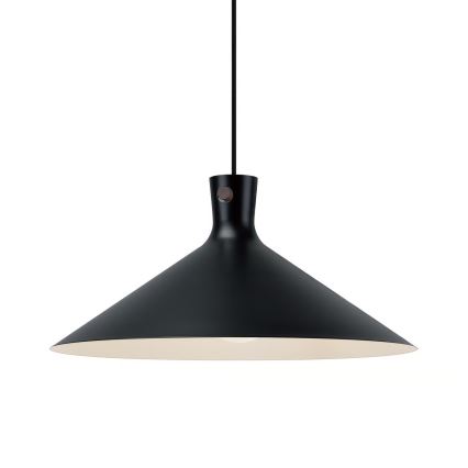 Nordlux - Candeeiro suspenso com cabo DORINA 1xE27/60W/230V preto, diâmetro 45 cm