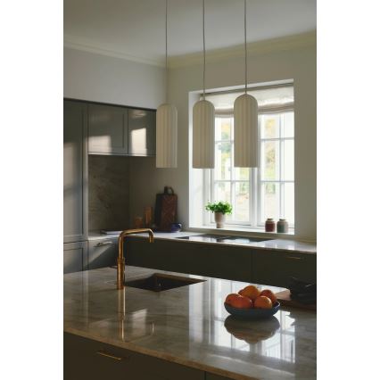 Nordlux - Candeeiro suspenso com cabo MIELLA 3xE27/25W/230V branco