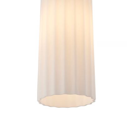 Nordlux - Candeeiro suspenso com cabo MIELLA 3xE27/25W/230V branco