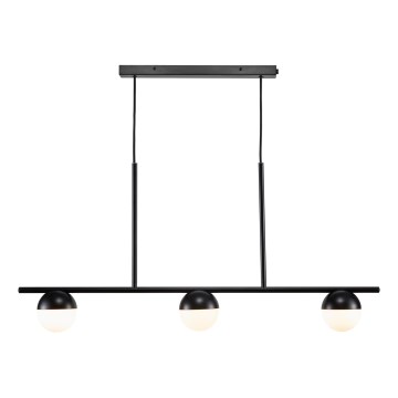 Nordlux - Candeeiro suspenso CONTINA 3xG9/5W/230V preto