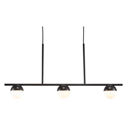 Nordlux - Candeeiro suspenso CONTINA 3xG9/5W/230V preto