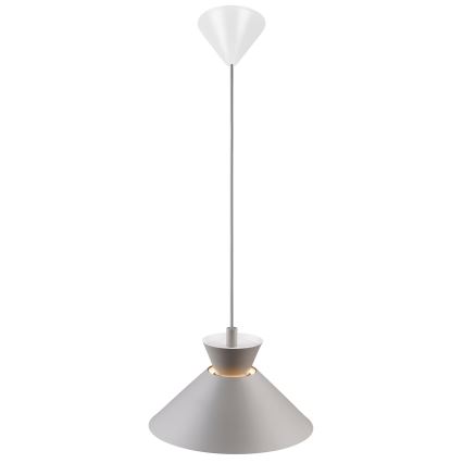 Nordlux - Candeeiro suspenso DIAL 1xE27/40W/230V diâmetro 25 cm cinzento