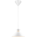 Nordlux - Candeeiro suspenso DIAL 1xE27/40W/230V diâmetro 25 cm branco