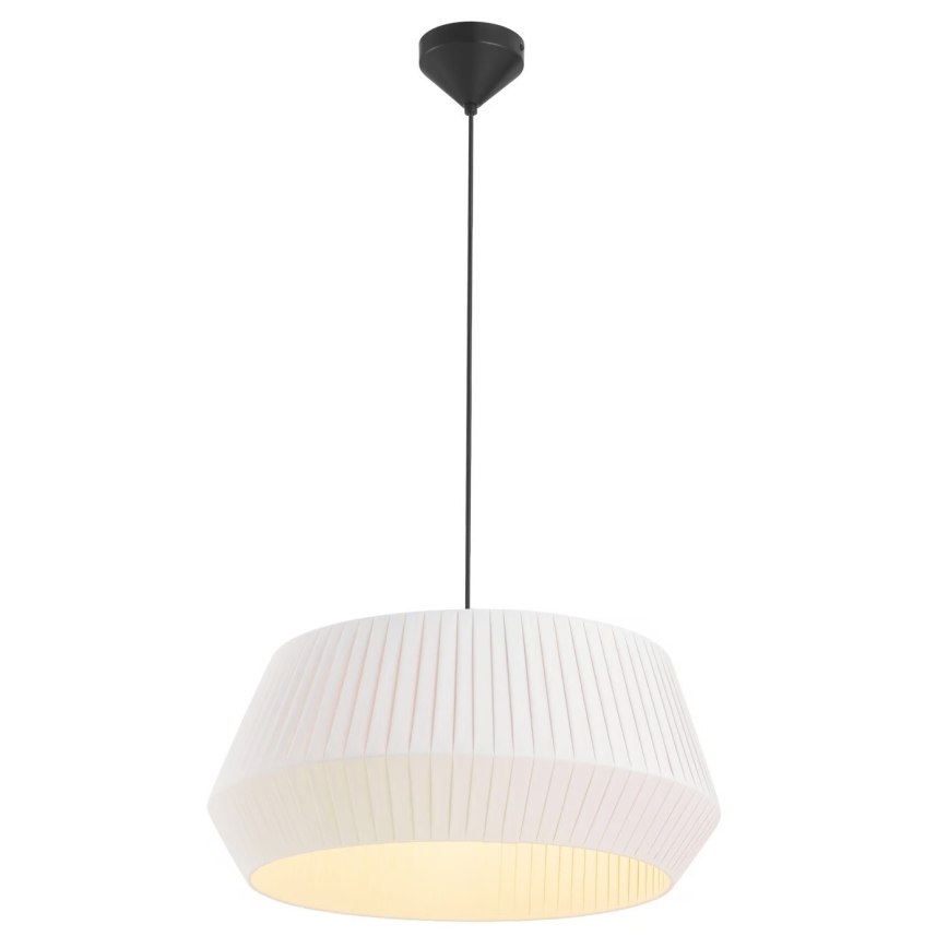 Nordlux - Candeeiro suspenso DICTE 1xE27/60W/230V diâmetro 53 cm branco