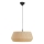 Nordlux - Candeeiro suspenso DICTE 1xE27/60W/230V pr.53 cm bege